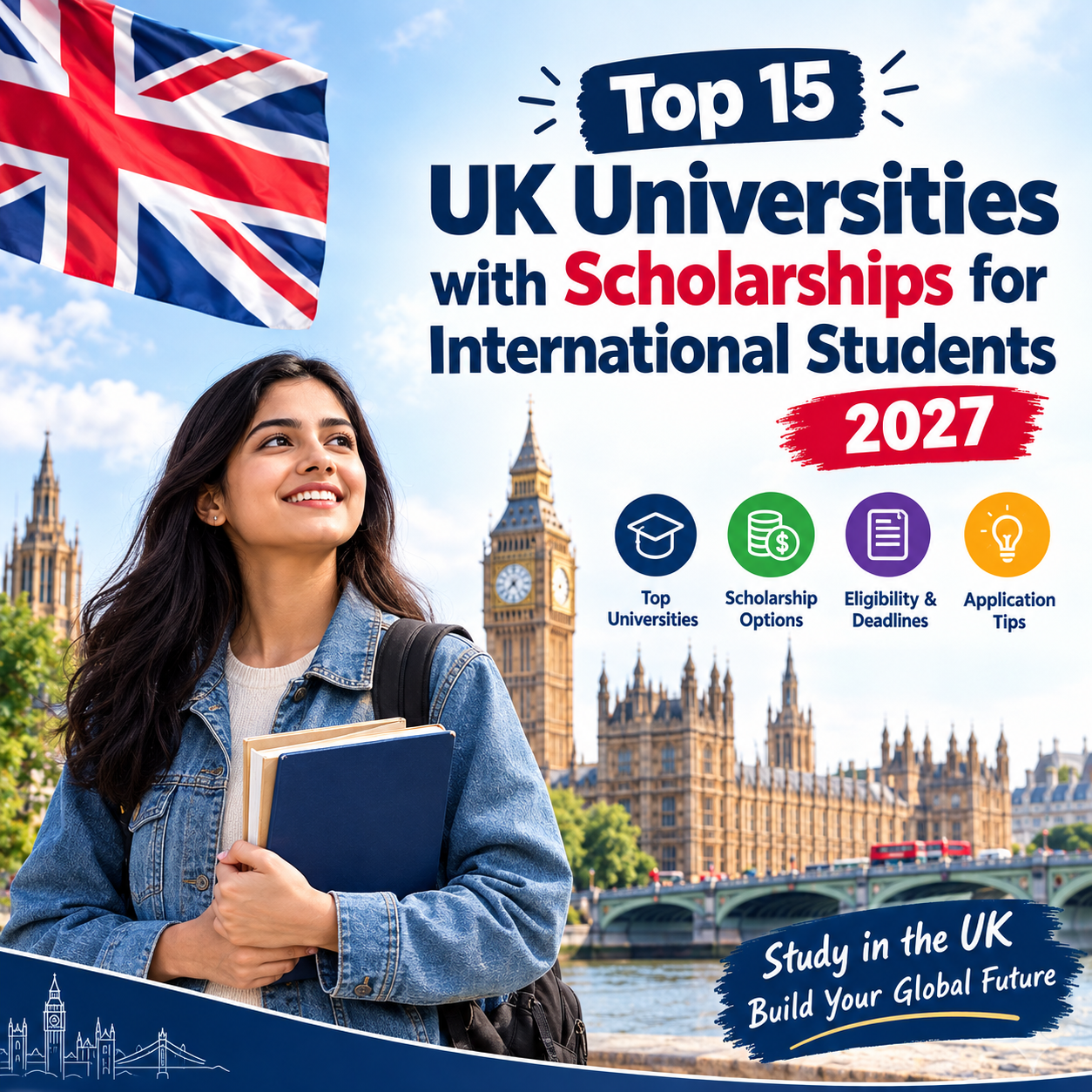 Top 15 UK Universities with Scholarships 2027