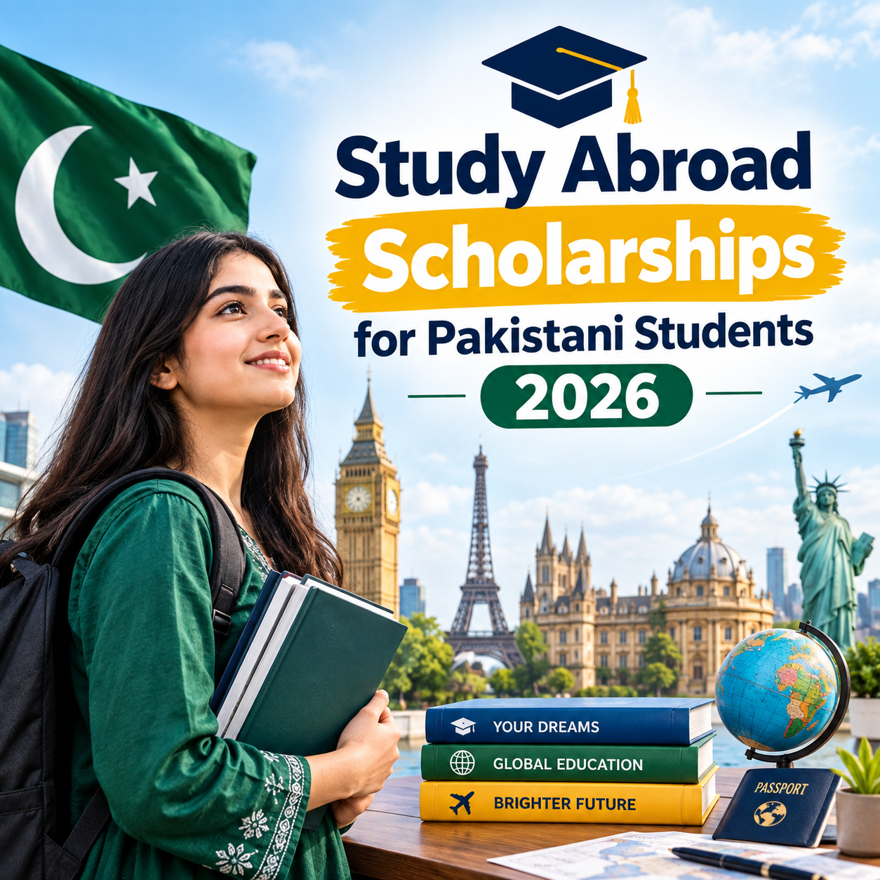 Study Abroad Scholarships for Pakistani Students 2026